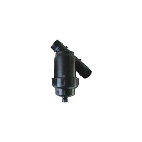 FILTRO A Y IN POLIPROPILENE CON CARTUCCIA INOX 120 MESH TIPO F MM 11/2