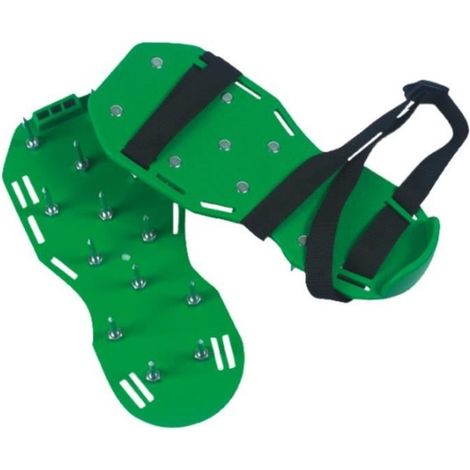 Scarpe aeratore per prato greenmill gr6995 punte galvanizzate plastica