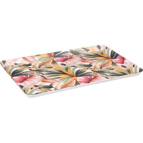 Plateau rectangle 45x30cm exotique - 5five