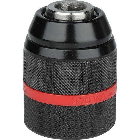 Mandrin de perceuse sans clé, mandrin de perceuse à main 1/2-20UNF Mount 0.04-0.51in Mandrin auto-serrant à plusieurs fins (1/5)