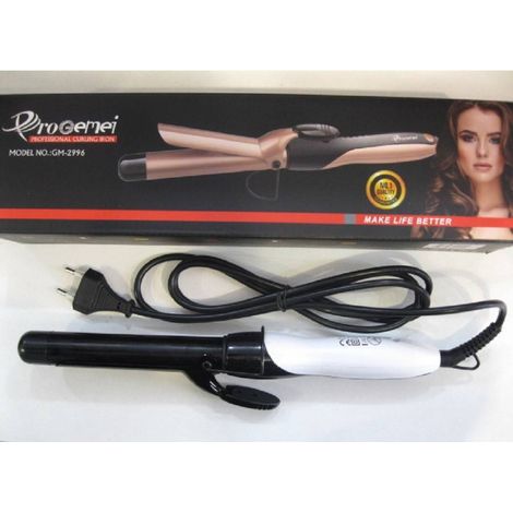 TRADE SHOP - Ferro Arricciacapelli Professionale Piastra Per Capelli Ricci In Ceramica Gm2996 - (1/5)