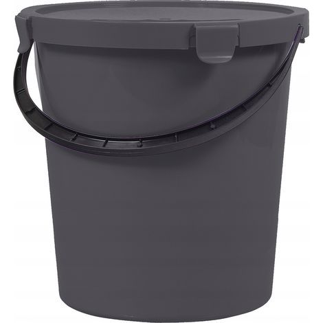 Plast-Team Berry 5-Liter-Eimer mit sicherem Klickdeckel (1/3)