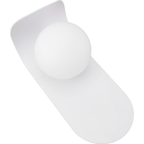 Beyamis Applique murale moderne en verre avec abat-jour LED pour la décoration de la chambre et du salon. (1/5)