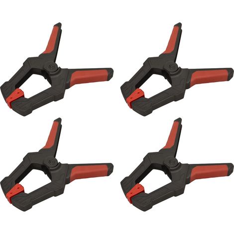 Sealey AK064 Spring Clamp Set 80mm 4pc (1/5)