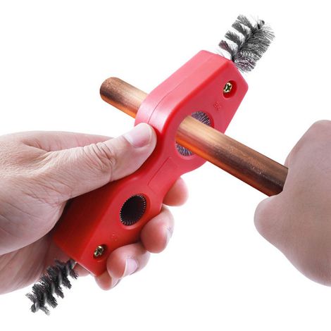 Polisseuse et chanfreineuse combinée pour tubes en cuivre (1/5)