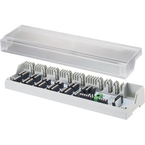 OVENTROP Regleta de conexión eléctrica para calefacción de superficie 6 zonas de regulación, calefacción, 24 V / 230 V, 1400980