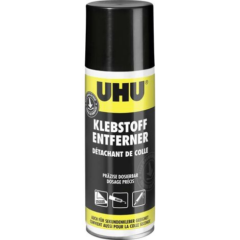 UHU Spray disolvente de cola 200 ml aplicación precisa