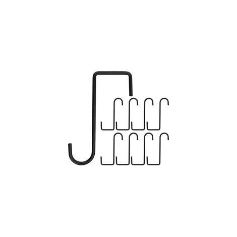 Lot de 8 crochets de jardin de 15,2 cm pour pot de fleurs d'intérieur, crochets de clôture, paniers suspendus de clôture, crochets d'extérieur (1/5)