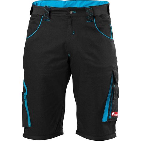Fortis Bermuda Herren 24 Gr. 58 schwarz/türkis (1/5)