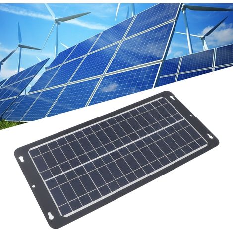 [Kit de paneles solares] – Kit de paneles solares monocristalinos de 30 W con controlador de carga MPPT de 12 V/24 V resistente al agua, controlador OBD y dos puertos USB (tipo C/DC) para acampar y vi (1/5)