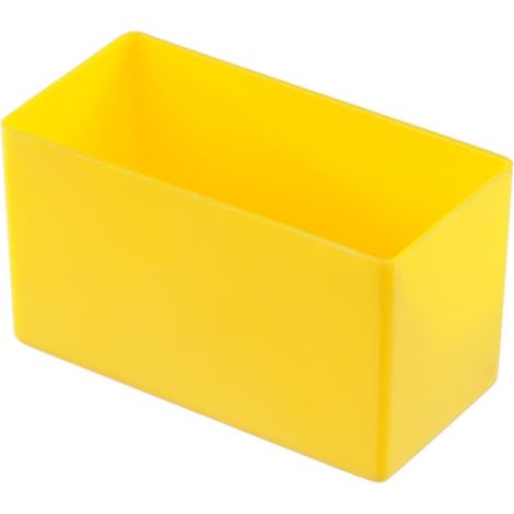 Boîte de rangement en polystyrène résistant aux chocs Jaune 108 x 54 x 63 mm (1/4)