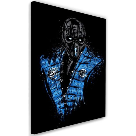 Tableau décor d'image de glace mortelle xxl - 50 x 70 cm (1/5)