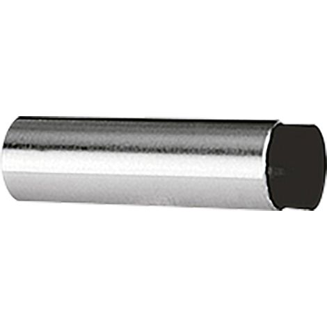 Butoir de porte mural - Décor : Satiné - Profondeur : 50 mm - Diamètre : 20 mm - Matériau : Inox 304 -