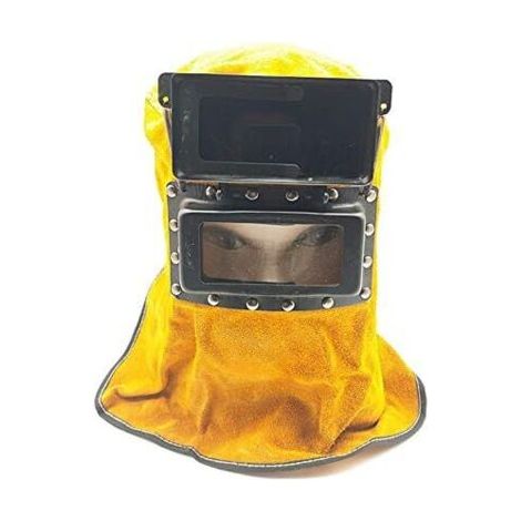 Le sable Dynamitage Protecteur capuche, Visage complet Masque de soudure (1/5)