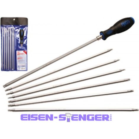 BGS - Schraubendreher-Satz mit Wechselklingen  T-Profil (für Torx) / TS-Profil (für Torx Plus)  8-tlg. - 2325