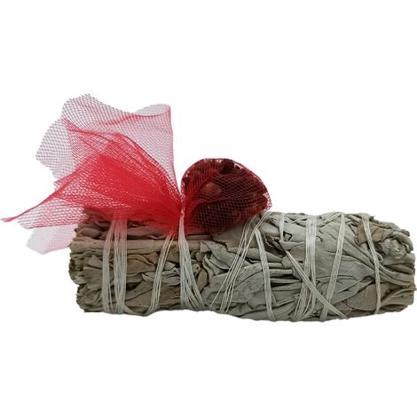 Smudge Stick - Sauge Blanche & Girofle 10cm- Vendu par 1 (1/2)