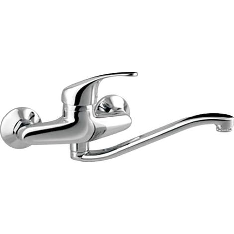 GRIFO PARA FREGADERO HORIZONTAL PARA PARED DE CAÑO BAJO (1/2)