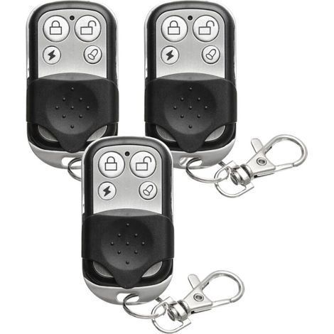 - Pack de 3 télécommandes - Petite & pratique, vous permet d'armer, désarmer et passer en mode maison, votre système - Compatible Touch, Touch XL & Vigilia (1/4)