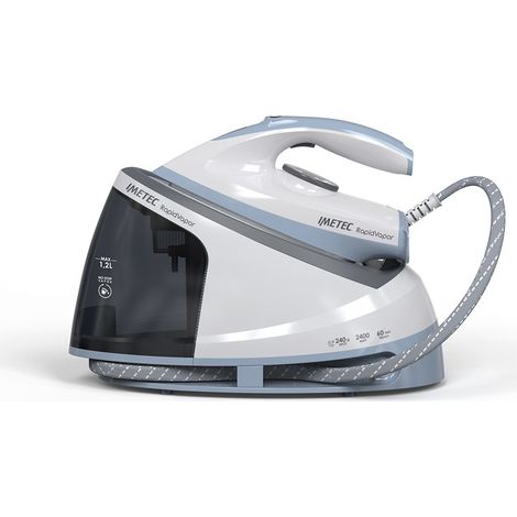Imetec RapidVapor 2400 W 1,2 L Semelle en céramique Bleu, Gris (1/5)