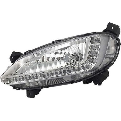 Luz diurna/antiniebla/luz de parachoques LED izquierda para modelos automáticos Hyundai Santa Fe IX45 2013-2017. (1/5)