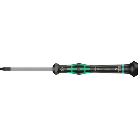 WERA TORX Elektronik-Schraubendreher 2067, T 9 x 60 mm, Rundklinge