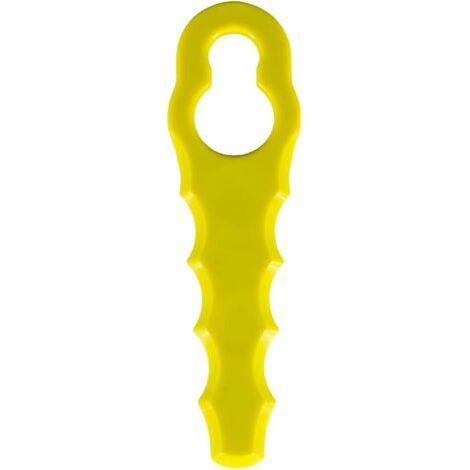 Confezione da 100 lame di ricambio compatibili con il tagliabordi Ryobi, testine a doppia dentellatura RAC155 RAC157 RAC158 (1/5)