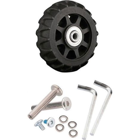 Roues de rechange pour valise à roulettes (2 jeux) - Plastique haute résistance (1/5)