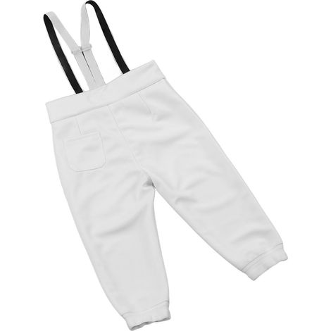 Pantalon d'escrime en tissu anti-coups de couteau, élastique 350N, coutures fines, certifié CFA, pantalon d'entraînement professionnel, taille 42 (150-155 cm), 40 kg (1/5)