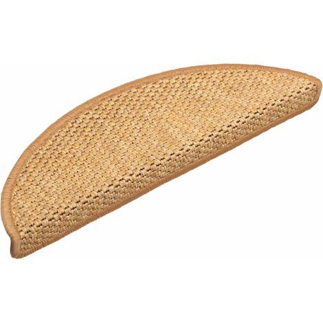 Maison Exclusive - Tappeti Autoadesivi Scale Aspetto Sisal 15 pz 56x17x3 cm Sisal (1/5)