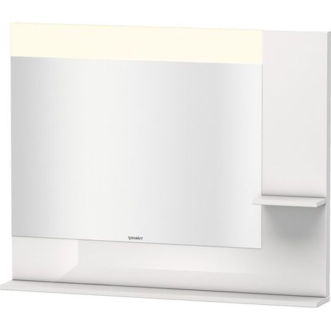Miroir DuravitVERO 142x1000x800m avec éclairage blanc brillant lack