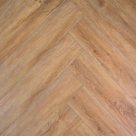 Naturasol – Lame de sol PVC clipsable effet parquet chêne naturel – 127mm x 635mm – Résistante à l'humidité – Pose facile sans colle (1/5)