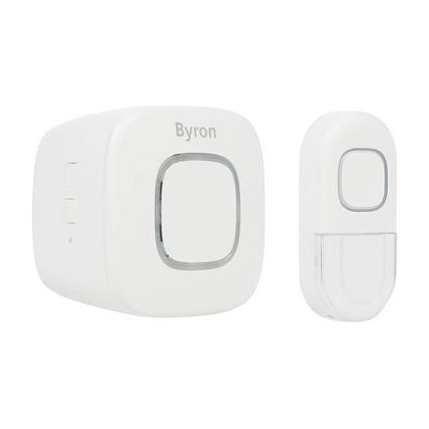 Byron DBY-24721 Campanello senza fili Kit completo con luce lampeggiante, con connessione USB (1/5)