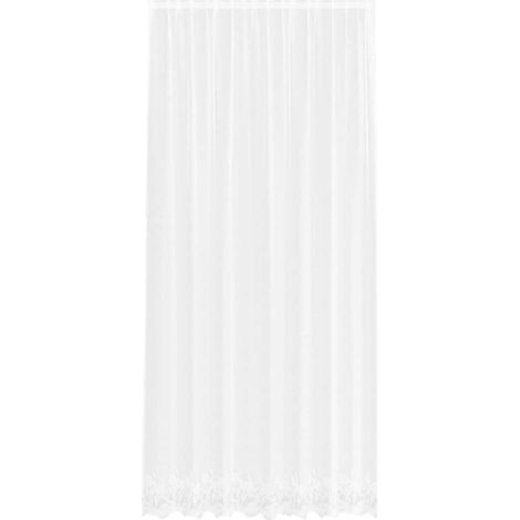 Rideaux avec des rideaux Blanc 500x100cm Polyester CFW80786 (1/5)
