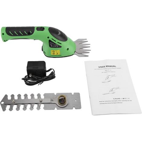 Taille-haie rechargeable 3,6 V Tondeuse à gazon Outils de jardinage (1/5)