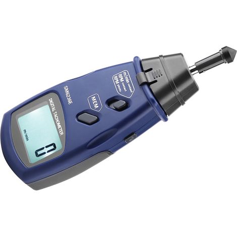 Tachymètre laser/contact SM6236E, 5 chiffres, écran LCD numérique 18 mm, testeur de rotation (1/5)