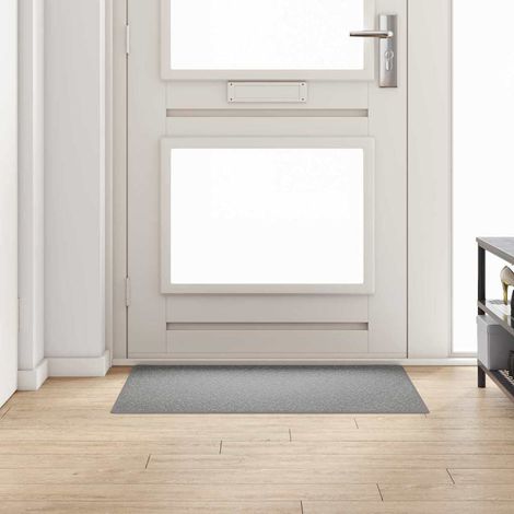 vidaXL Runner in Moquette Grigio chiaro 100 x 100 cm