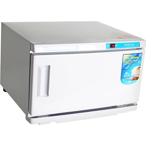 Handtuchwärmer, 16 l Fassungsvermögen, 200 W Schnellheizleistung für Spa, Kosmetikstudio und Zuhause, mit Ablage (1/5)