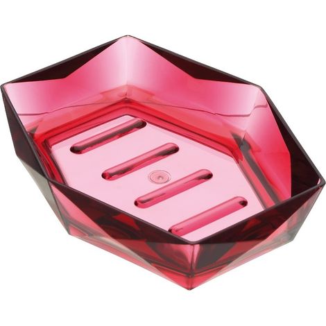 PORTASAPONE ROSSO LINEA DIAMANTE