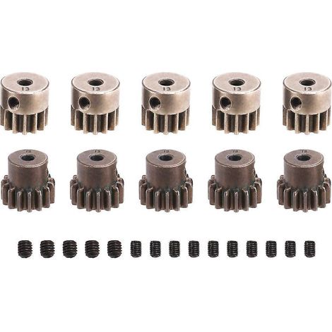 10 Ritzel, 32P, 5 mm, 13T, 15T, Stahl (1/5)