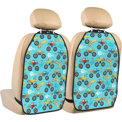 Lot de 2 tapis protection pour siège arrière voiture - Tendance (1/5)