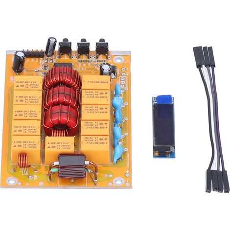 Antenne tuner automatique HF courte onde 5Ω‑1.2KΩ ATU‑60, module radio modulation avec écran (1/5)