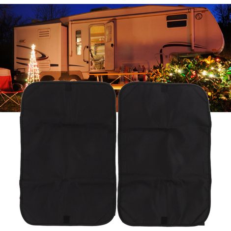 Ensemble de 2 Stores de Protection Solaire pour Fenêtres de Camping-Car et Voitures - Pour Camping, Jardin et Voyages - Pare-Soleil Écran de Confidentialité-KZQ (1/5)