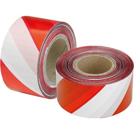 NASTRO SEGNALETICO BIANCO/ROSSO