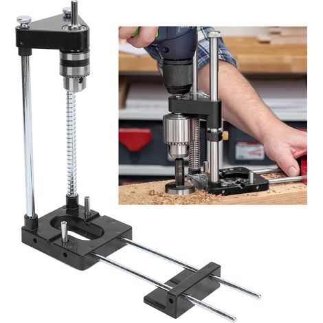 Ayuda de posicionamiento para fresado: herramienta de bricolaje fabricada en aleación de acero para puertas de armarios. (1/5)