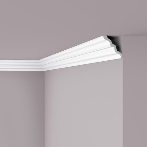 Cornice soffitto parete NMC SM NOMASTYL Noel Marquet modanatura tipo stucco design moderno bianco 2 m