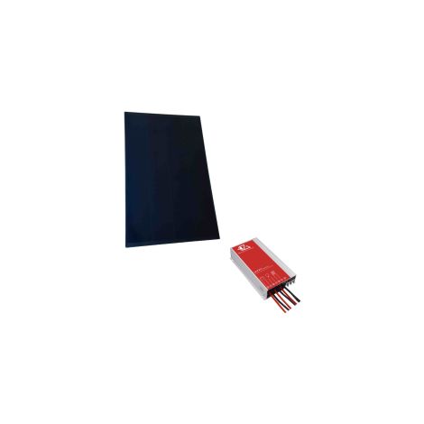 PACK EZA Panneau solaire IBC 200W + Régulateur solaire MPPT Bluetooth 15A (1/3)
