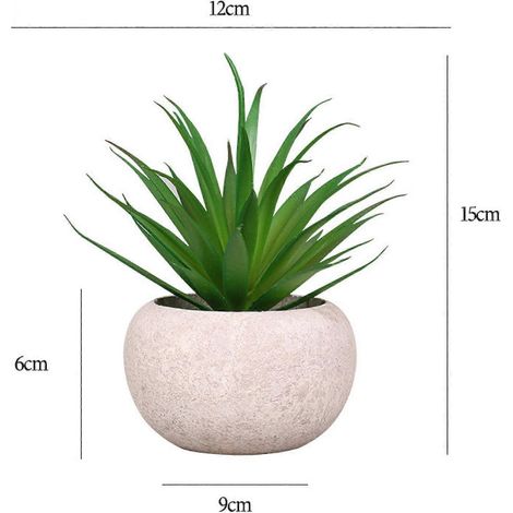 Plante artificielle décorative, plante d'intérieur artificielle, 1 pièce