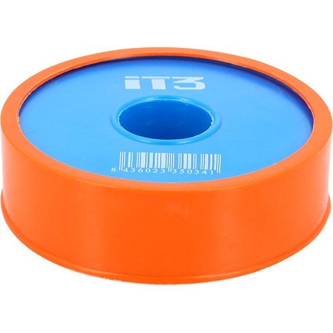 Étanchéité et colle - Ruban Téflon - 19x0,1x50 m (1/2)