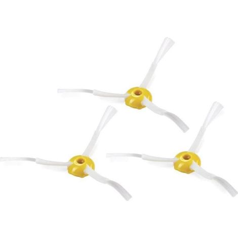 Brosse latérale de remplacement pour iRobot Roomba série 500/600/700 pack de 3