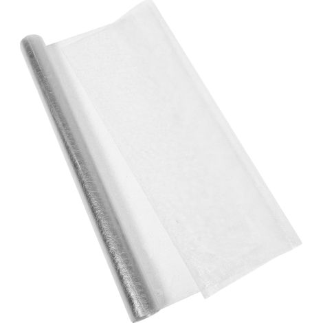 Film de Confidentialité Semi-Transparent pour Fenêtres en PVC, Film Statique Anti-UV pour Salle de Bain Effet Givré et Protection Solaire (1/5)